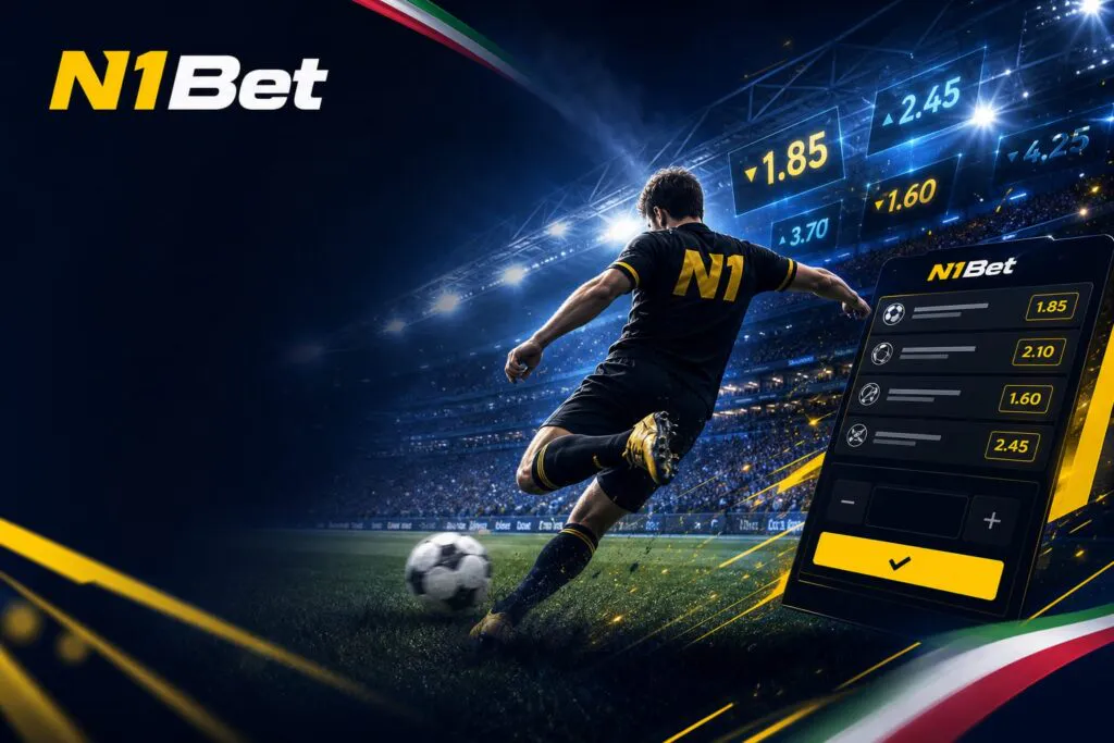 N1Bet Sportsbook in Italy – official sports betting banner – n1bett-it.com