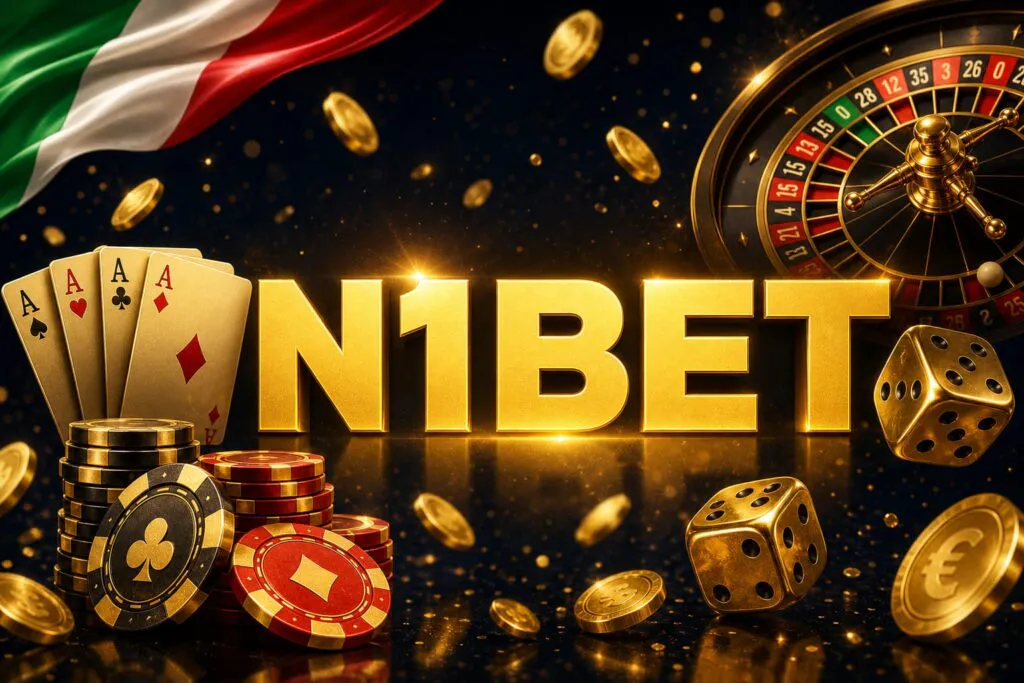 Banner principale della homepage sul sito ufficiale di N1Bet Casino in Italia - n1bett-it.com